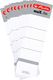 Herlitz Etykiety segregatora A4 8cm 55x190mm 10szt HERLITZ 1