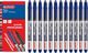 Herlitz Długopis żelowy 12szt Diggy 0,5mm niebiesk HERLITZ 1