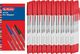 Herlitz Długopis Action Pix 0,7mm 50szt czerwony HERLITZ 1