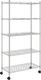 vidaXL 5-poziomowy regał na kółkach 75x35x155 cm chrom 250 kg 2