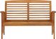 vidaXL Ławka ogrodowa 119 cm lite drewno akacjowe VidaXL 2