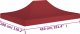 vidaXL VidaXL Dach do namiotu imprezowego, 4 x 3 m, burgundowy, 270 g/m 6