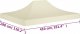 vidaXL VidaXL Dach do namiotu imprezowego, 4 x 3 m, kremowy, 270 g/m 6
