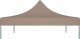 vidaXL VidaXL Dach do namiotu imprezowego, 4 x 3 m, taupe, 270 g/m 4