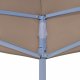 vidaXL VidaXL Dach do namiotu imprezowego, 4 x 3 m, taupe, 270 g/m 5