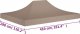 vidaXL VidaXL Dach do namiotu imprezowego, 4 x 3 m, taupe, 270 g/m 6