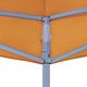 vidaXL Dach namiotu imprezowego, 3 x 3 m, pomarańczowy, 270 g/m 4
