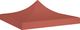 vidaXL Dach namiotu imprezowego, 3 x 3 m, terakota, 270 g/m 1