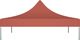 vidaXL Dach namiotu imprezowego, 3 x 3 m, terakota, 270 g/m 3