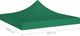 vidaXL Dach namiotu imprezowego, 3 x 3 m, zielony, 270 g/m 5
