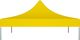 vidaXL VidaXL Dach namiotu imprezowego, 3 x 3 m, żółty, 270 g/m 3