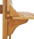 vidaXL Barowy stolik balkonowy 90x37x1225 cm lite drewno akacjowe VidaXL 5