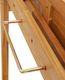 vidaXL Barowy stolik balkonowy 90x37x1225 cm lite drewno akacjowe VidaXL 6