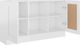 vidaXL Szafka na wysoki połysk, biała, 120x30,5x70 cm, płyta wiórowa 4