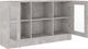 vidaXL Witryna szarość betonu 120 x 305 x 70 cm płyta wiórowa VidaXL 4
