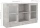 vidaXL Witryna szarość betonu 120 x 305 x 70 cm płyta wiórowa VidaXL 7