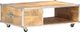 vidaXL Stolik kawowy 89x59x33 cm lite surowe drewno mango VidaXL 5