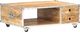 vidaXL Stolik kawowy 89x59x33 cm lite surowe drewno mango VidaXL 8