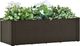 vidaXL VidaXL Podwyższona donica z systemem podlewania, mokka, 100x43x33 cm 1