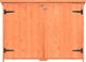 Szafa ogrodowa vidaXL 120x50x91 cm drewniany 170650 5