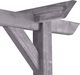 vidaXL Pergola ogrodowa szara 200x40x205 cm impregnowana sosna VidaXL 2