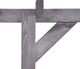 vidaXL Pergola ogrodowa szara 200x40x205 cm impregnowana sosna VidaXL 3