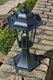 vidaXL Lampy ogrodowe 2 szt. ciemnozielone/czarne aluminium VidaXL 2