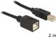 Kabel USB Delock USB-B - USB-B 2 m Czarny (83427) 2