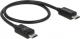 Kabel USB Delock microUSB - microUSB 0.3 m Czarny (83570) 1
