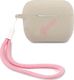 Guess Etui ochronne GUACAPLSVSGP Silicone Vintage do AirPods Pro szaro-różowe 1