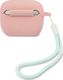 Guess Etui ochronne GUACAPLSVSPG Silicone Vintage do AirPods Pro różowo-zielone 2