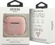 Guess Etui ochronne GUACAPLSVSPG Silicone Vintage do AirPods Pro różowo-zielone 3