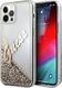 Guess Etui Guess GUHCP12LGLVSGO Apple iPhone 12 Pro Max złoty/gold hardcase Glitter Vintage Script 1