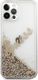 Guess Etui Guess GUHCP12LGLVSGO Apple iPhone 12 Pro Max złoty/gold hardcase Glitter Vintage Script 3