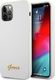 Guess Etui Guess GUHCP12LLSLMGWH Apple iPhone 12 Pro Max biały/white hardcase Metal Logo Script 1