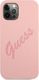 Guess Etui Guess GUHCP12LLSVSPI Apple iPhone 12 Pro Max różowy/pink hardcase Script Vintage 3