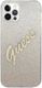 Guess Etui Guess GUHCP12LPCUGLSGO Apple iPhone 12 Pro Max złoty/gold hardcase Glitter Gradient Script 3