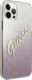 Guess Etui Guess GUHCP12LPCUGLSPI Apple iPhone 12 Pro Max różowy/pink hardcase Glitter Gradient Script 4