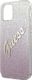Guess Etui Guess GUHCP12LPCUGLSPI Apple iPhone 12 Pro Max różowy/pink hardcase Glitter Gradient Script 6