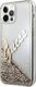 Guess Etui Guess GUHCP12MGLVSGO Apple iPhone 12/12 Pro złoty/gold hardcase Glitter Vintage Script 2