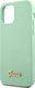 Guess Etui Guess GUHCP12MLSLMGGN Apple iPhone 12/12 Pro zielony/green hardcase Metal Logo Script 6
