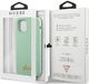 Guess Etui Guess GUHCP12MLSLMGGN Apple iPhone 12/12 Pro zielony/green hardcase Metal Logo Script 8
