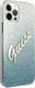 Guess Etui Guess GUHCP12MPCUGLSBL Apple iPhone 12/12 Pro niebieski/blue hardcase Glitter Gradient Script 4