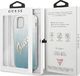 Guess Etui Guess GUHCP12MPCUGLSBL Apple iPhone 12/12 Pro niebieski/blue hardcase Glitter Gradient Script 8
