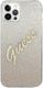 Guess Etui Guess GUHCP12MPCUGLSGO Apple iPhone 12/12 Pro złoty/gold hardcase Glitter Gradient Script 1