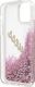 Guess Etui Guess GUHCP12SGLVSPI Apple iPhone 12 mini różowy/pink hardcase Glitter Vintage Script 8