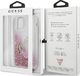 Guess Etui Guess GUHCP12SGLVSPI Apple iPhone 12 mini różowy/pink hardcase Glitter Vintage Script 9