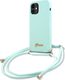 Guess Etui Guess GUHCP12SLSCLMGLB Apple iPhone 12 mini jasno niebieski/light blue hardcase Metal Logo Cord 1