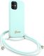 Guess Etui Guess GUHCP12SLSCLMGLB Apple iPhone 12 mini jasno niebieski/light blue hardcase Metal Logo Cord 3