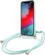 Guess Etui Guess GUHCP12SLSCLMGLB Apple iPhone 12 mini jasno niebieski/light blue hardcase Metal Logo Cord 4